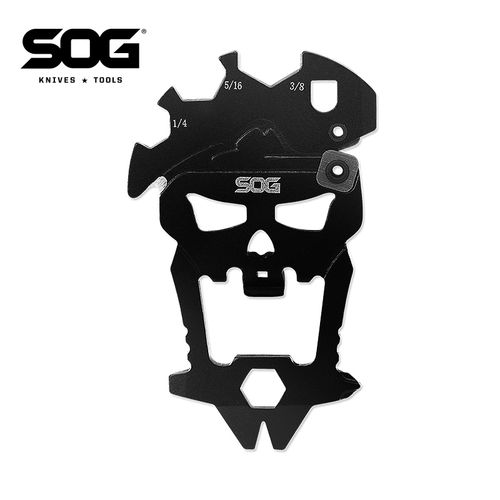 SOG SM1001-CP 骷髅头多功能开瓶器 军迷户外便携工具 君品